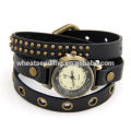 Bleu Marron Rouge Noir Simple Design Montre Bracelet en Cuir 25g 550x7mm Cadeau Haute Qualité 110401103